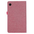 Miniatyrbillede 6 af 6: Samsung Galaxy Tab A9 Tabletetui Dækstofstruktur Pink