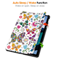 Pikkukuva 7 / 7: Xiaomi Redmi Pad SE Stand Slim Fit Peite Sleep/Wake - Butterflies Multicolor