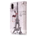 Miniatyrbild 5 av 7: iPhone XS Max Fodral 9 Kortplatser - Eiffel Tower