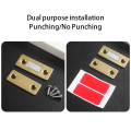 Miniatyrbillede 2 af 8: 2Pcs / Set Magnetic Door Catch Drawer Cabinet Closer Adhesive Black
