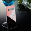Pikkukuva 5 / 5: Marble Pattern IMD TPU Soft Back Suojakuori - Samsung Galaxy S10 - Style H Multicolor