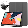 Miniatyrbillede 1 af 8: Apple iPad Air (2020) (2022) Trifoldet stativ-tabletetui - Grå Grey