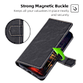 Pikkukuva 2 / 7: Lompakkokotelon suojakuori Xiaomi Redmi 13C:lle Black