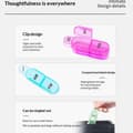 Miniatyrbillede 3 af 7: Pill Organizer 64 Compartments Monthly Medicine Box Tablets Pill Box Multicolor