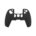 Silikoninen ihokahva Playstation 5 PS5 - ohjaimelle - musta Black