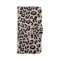 Miniatyrbillede 2 af 5: iPhone 7 / iPhone 8 / SE Plånboksfodral / Fodral Leopard Grå - Svart Black
