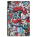 Miniatyrbilde 2 av 8: Trifoldbart deksel til Lenovo Tab P11 Pro TB-J706F - Graffiti Multicolor