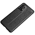 Miniatyrbild 8 av 9: Samsung Galaxy A72 5G TPU skal Litchi Texture - Svart Svart