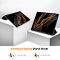 Miniatyrbillede 7 af 8: Trifoldet stativ Smart Taske til Samsung Galaxy Tab S9 Ultra Black