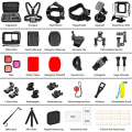 Miniatyrbillede 9 af 10: 54-i-1 tilbehør til GoPro Hero 12 11 10 9 Masser af gode ting Black