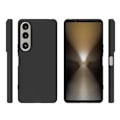Miniatyrbild 2 av 7: För Sony Xperia 1 VII Skal Matt Finish Mjukt TPU Skyddsfodral Svart
