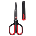 Miniatyrbillede 1 af 4: 2-i-1 bærbar rustfrit stål multifunktionel non-stick kassesaks Red