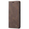 Pikkukuva 7 / 8: CASEME Retro Lompakkokotelo Samsung Galaxy S22 Plus -puhelimelle - Kahvi Dark brown