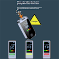 Miniatyrbild 7 av 11: Alkoholtestare Digital Display Färgskärm Alkotestare Beröringsfri detektor Svart