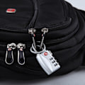 Pikkukuva 2 / 6: TSA Combination Wirerope Lock Vetoketjulle Matkalaukkuille - Musta Black