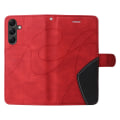 Miniatyrbilde 9 av 10: For Samsung Galaxy A05s KT Series-1 To-fargets Red