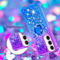 Miniatyrbild 3 av 6: YB Quicksand Series-8 för Samsung Galaxy A35 TPU-skal Glitter multifärg