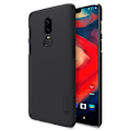 Pikkukuva 1 / 7: NILLKIN Super Frosted Shield kova muovikotelo OnePlus 6: lle - musta Black