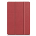 Miniatyrbillede 1 af 8: Apple iPad 10.2 2021/2020/2019 Trifoldet Stativetui -Vinrød Red