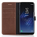 Pikkukuva 2 / 5: Samsung Galaxy S8 Plus Stilrent plånboksfodral MörkBrun Brown