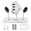 Pikkukuva 5 / 6: Meta Quest 3 VR Headset Controller Control -lataustelakka White