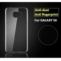 Miniatyrbilde 10 av 10: Samsung Galaxy S6 EDGE Slim Matt TPU Deksel GJENNOMSIKTIG Transparent