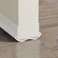 Miniatyrbild 1 av 5: Ljudisolering Dörrtätningsremsa PVC Dörrspår Gap Filler med självhäftande tejp Vit