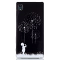 Pikkukuva 1 / 3: Sony Xperia Z5 TPU Skal Little Boy and Dandelions Black