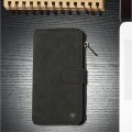 Pikkukuva 2 / 11: CASEME iPhone 6 / 6s Plus Retro läder plånboksfodral - Svart Black