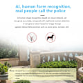 Miniatyrbild 11 av 11: X5 Home Security WiFi-kamera Body Recognition Camera Night Vision Svart