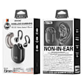 Miniatyrbilde 9 av 11: WEKOME Bluetooth-hodetelefoner Semi-in-Ear Trådløse hodetelefoner - Svart Black