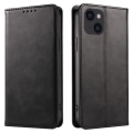 Miniatyrbillede 1 af 7: Wallet Stand Telefontaske til iPhone 15 Pro Max Cell Cell Cover - Sort Black