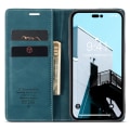 Pikkukuva 3 / 11: CASEME Retro Lompakkokotelo iPhone 14 Pro Max - Sininen Blue