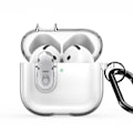 Miniatyrbild 7 av 11: DUX DUCIS För AirPods 4 Fodral PC+TPU Bluetooth Fodral / Skal med krok - Transparant Transparent