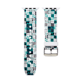 Pikkukuva 3 / 6: Silicone Watchband for Apple Watch 4 44mm, Series 3 / 2 / 1 42mm - Triangle Multicolor