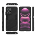 Pikkukuva 1 / 8: Xiaomi Redmi Note 12 Pro 5G Shell Case Hard+Soft TPU -telineelle Transparent