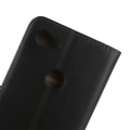 Miniatyrbillede 9 af 11: Google Pixel 3a ægte læder telefonskal med stativ Black