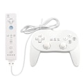 Miniatyrbilde 9 av 9: Gamepad kompatibel med Nintendo Wii, Wii U Controller 1.1m kabel - hvit White