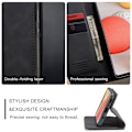 Pikkukuva 6 / 6: CASEME Retro lompakkokotelo Samsung Galaxy S21: lle Black