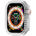Pikkukuva 3 / 5: Kellosarjalle 10, 42 mm:n kotelon kansikehys Bling tekojalokivisisustus - Läpinäkyvä Transparent