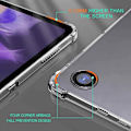 Miniatyrbild 2 av 7: Samsung Galaxy Tab A9+ TPU Skal - Transparent Transparent