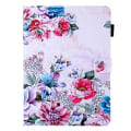 Miniatyrbild 3 av 7: Apple iPad 10.9 2022 Vikbart fodral korthållare - Peony Röd