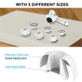 Miniatyrbilde 4 av 5: 2 par ørepropp-tupper for Apple AirPods Pro 2, størrelse: S+L White
