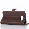 Miniatyrbillede 9 af 11: Samsung Galaxy S7 Edge Stilrent plånboksfodral Dark brown