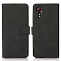 Miniatyrbillede 1 af 7: Samsung Galaxy Xcover 7 Wallet Case Cover Shell KHAZNEH Black