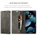 Pikkukuva 4 / 8: AUTSPACE A01 Retro Wallet Case for iPhone 13 Pro - Coffee Brown