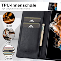 Miniatyrbillede 11 af 11: LC.IMEEKE Pung Taske til Samsung Galaxy S23+ (Plus) - Sort Black