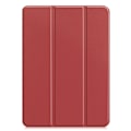 Pikkukuva 8 / 8: iPad Pro 11 (2024) Kotelo Auto Herää / Nuku Kolminkertainen Taittojalusta Tabletin Suoja - Viininpunainen Wine red