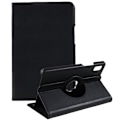 Miniatyrbillede 1 af 11: Litchi Taske Roterende Stativ Lenovo Tab M9 Black