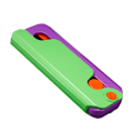 Miniatyrbilde 6 av 6: For iPhone 15 Pro Max TikTok-etui Gigant Foldbar Telefonbeskyttelse Multicolor
